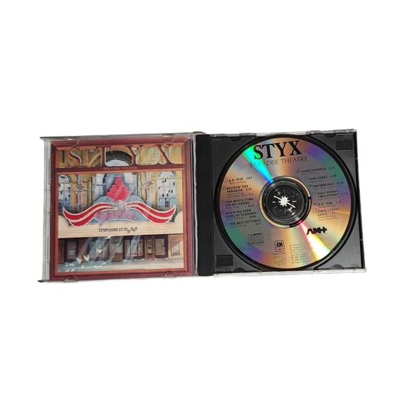 Styx: Paradise Theater Vintage Cd Tested Pre-owned (1980) - Picture 3 of 4